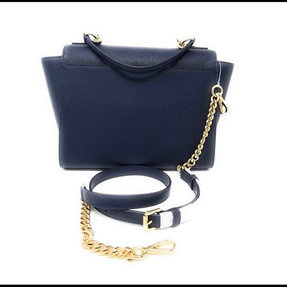 Michael Kors Brandi Top Handle Satchel (Admiral) - Picture 3 of 8